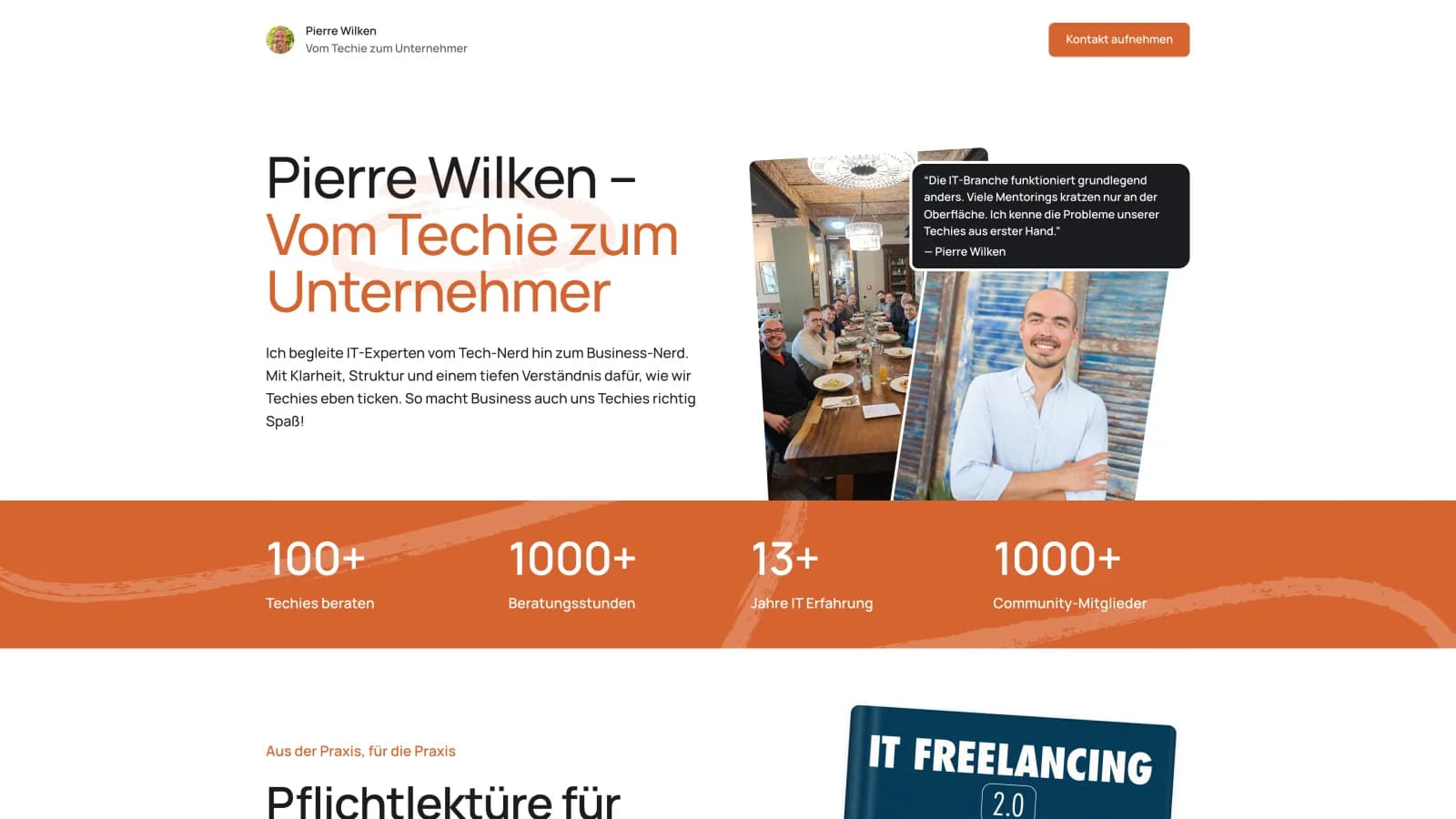 Vorschau der Website pierrewilken.de